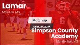 Matchup: Lamar vs. Simpson County Academy 2019