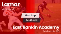 Matchup: Lamar vs. East Rankin Academy  2019