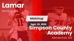 Matchup: Lamar vs. Simpson County Academy 2020