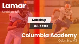 Matchup: Lamar vs. Columbia Academy  2020