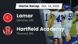 Recap: Lamar  vs. Hartfield Academy  2020