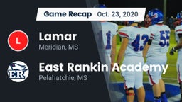 Recap: Lamar  vs. East Rankin Academy  2020