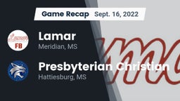 Recap: Lamar  vs. Presbyterian Christian  2022