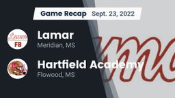Recap: Lamar  vs. Hartfield Academy  2022