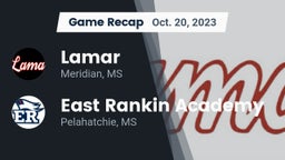 Recap: Lamar  vs. East Rankin Academy  2023