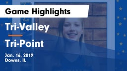 Tri-Valley  vs Tri-Point Game Highlights - Jan. 16, 2019