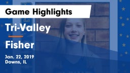 Tri-Valley  vs Fisher  Game Highlights - Jan. 22, 2019