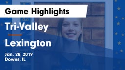 Tri-Valley  vs Lexington Game Highlights - Jan. 28, 2019