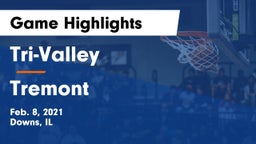Tri-Valley  vs Tremont  Game Highlights - Feb. 8, 2021