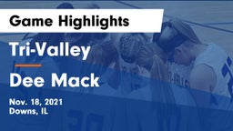 Tri-Valley  vs Dee Mack Game Highlights - Nov. 18, 2021