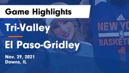 Tri-Valley  vs El Paso-Gridley  Game Highlights - Nov. 29, 2021