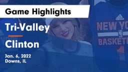 Tri-Valley  vs Clinton  Game Highlights - Jan. 6, 2022