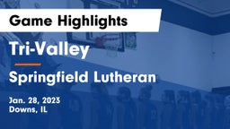 Tri-Valley  vs Springfield Lutheran  Game Highlights - Jan. 28, 2023