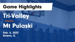 Tri-Valley  vs Mt Pulaski Game Highlights - Feb. 6, 2023