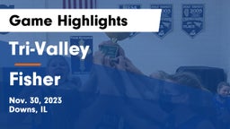 Tri-Valley  vs Fisher  Game Highlights - Nov. 30, 2023