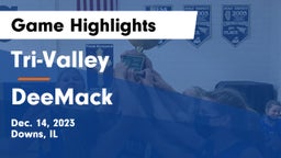 Tri-Valley  vs DeeMack Game Highlights - Dec. 14, 2023