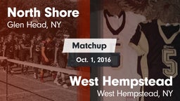 Matchup: North Shore vs. West Hempstead  2016