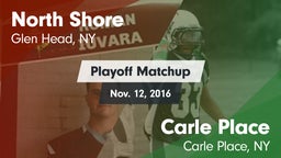 Matchup: North Shore vs. Carle Place  2016