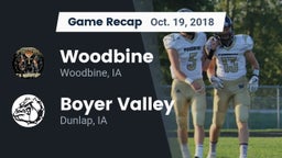 Recap: Woodbine  vs. Boyer Valley  2018