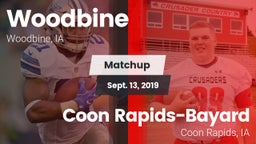 Matchup: Woodbine vs. Coon Rapids-Bayard  2019