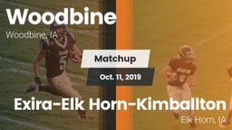 Matchup: Woodbine vs. Exira-Elk Horn-Kimballton 2019