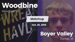 Matchup: Woodbine vs. Boyer Valley  2019
