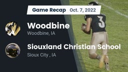 Recap: Woodbine  vs. Siouxland Christian School 2022