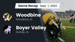 Recap: Woodbine  vs. Boyer Valley  2023