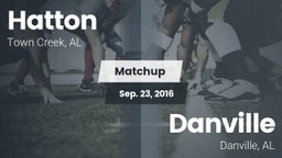 Matchup: Hatton vs. Danville  2016