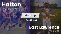 Matchup: Hatton vs. East Lawrence  2016
