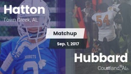 Matchup: Hatton vs. Hubbard  2017