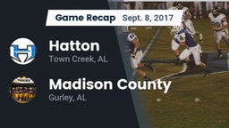 Recap: Hatton  vs. Madison County  2017