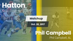 Matchup: Hatton vs. Phil Campbell  2017