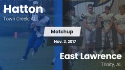 Matchup: Hatton vs. East Lawrence  2017