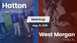 Matchup: Hatton vs. West Morgan  2018