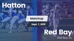 Matchup: Hatton vs. Red Bay  2018