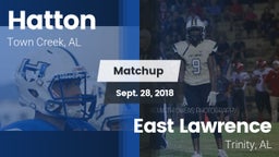 Matchup: Hatton vs. East Lawrence  2018