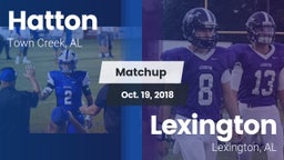 Matchup: Hatton vs. Lexington  2018
