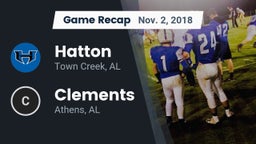 Recap: Hatton  vs. Clements  2018