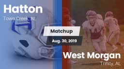 Matchup: Hatton vs. West Morgan  2019