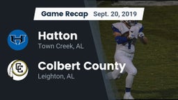 Recap: Hatton  vs. Colbert County  2019