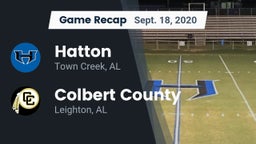 Recap: Hatton  vs. Colbert County  2020