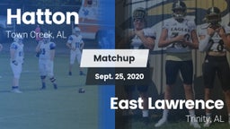 Matchup: Hatton vs. East Lawrence  2020