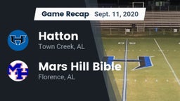 Recap: Hatton  vs. Mars Hill Bible  2020