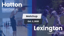 Matchup: Hatton vs. Lexington  2020
