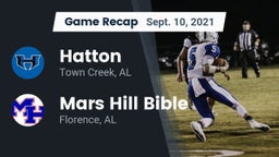 Recap: Hatton  vs. Mars Hill Bible  2021