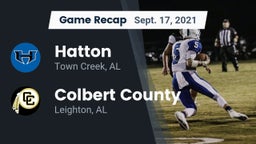 Recap: Hatton  vs. Colbert County  2021