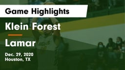 Klein Forest  vs Lamar  Game Highlights - Dec. 29, 2020