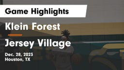 Klein Forest  vs Jersey Village  Game Highlights - Dec. 28, 2023