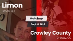 Matchup: Limon vs. Crowley County  2018